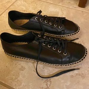 Aquatalia leather espadrilles